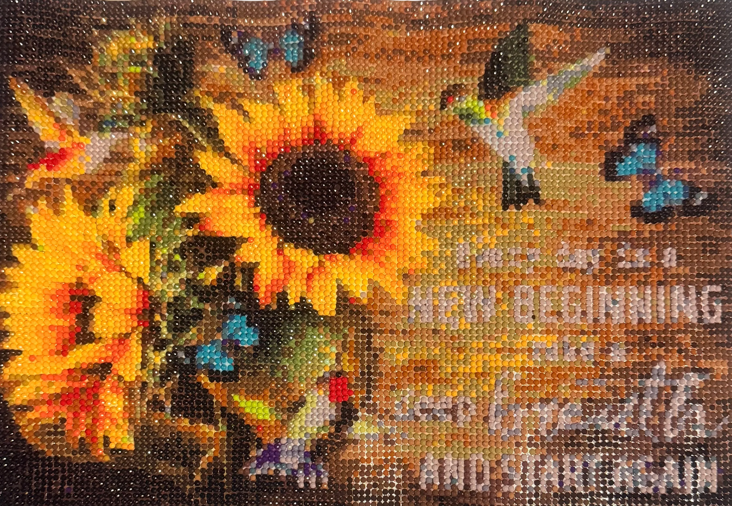 New Beginnings Diamond Art (Not Framed)